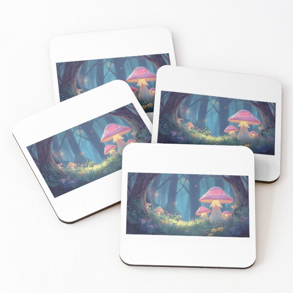 Item preview, Dreamy Mushroom Garden designed and sold by photoaestheticstudios.