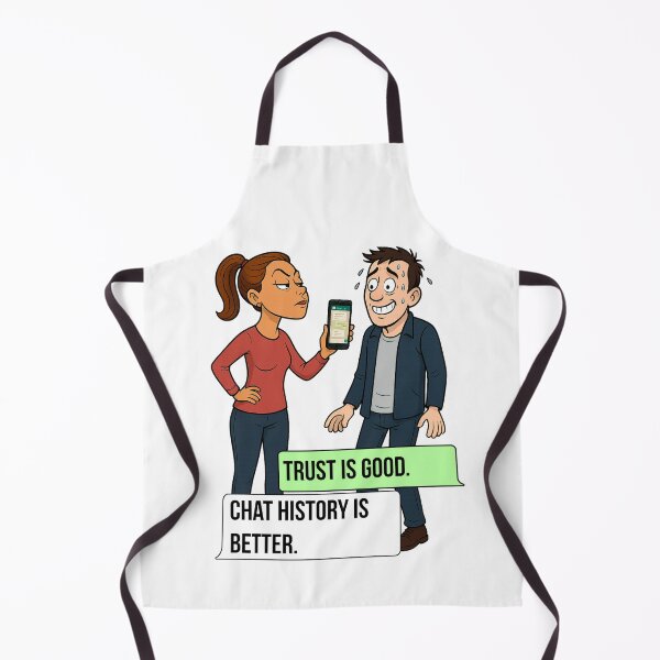 Item preview, Trust is good, chat history is better designed and sold by The Art of Piet.