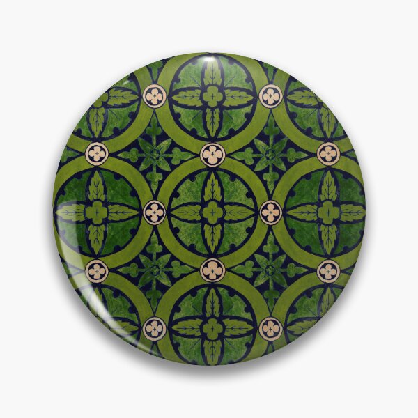 Item preview, Medeival Tile Pattern Green designed and sold by Art_by_Ripley.
