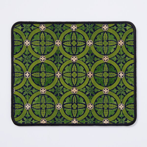 Item preview, Medeival Tile Pattern Green designed and sold by Art_by_Ripley.