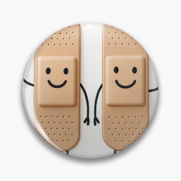 Item preview, Bandages Stick People Couple Waving designed and sold by Maria Dryfhout.