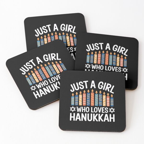 Item preview, Just a Girl Who Loves Hanukkah designed and sold by jkrphoto.
