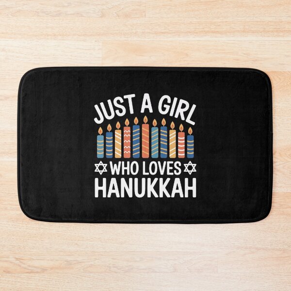 Item preview, Just a Girl Who Loves Hanukkah designed and sold by jkrphoto.