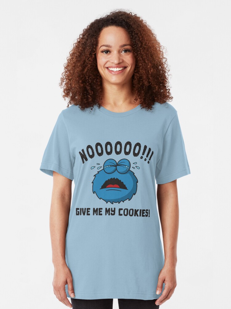 Alternative Ansicht von GDPR No More Cookies Monster - Funny GDPR Gift Slim Fit T-Shirt