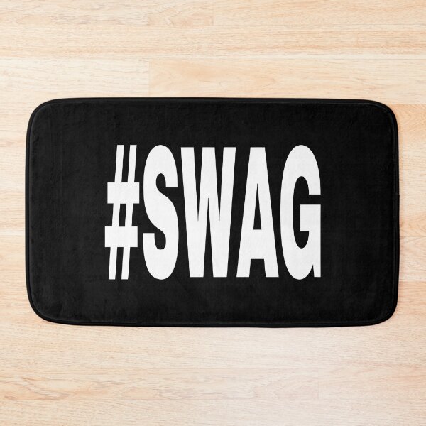 Item preview, #SWAG Black White Text Design designed and sold by 808Garments.