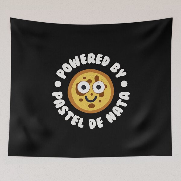 Item preview, Powered By Pastel De Nata - Portuguese Pastel De Nata designed and sold by TomThornton.