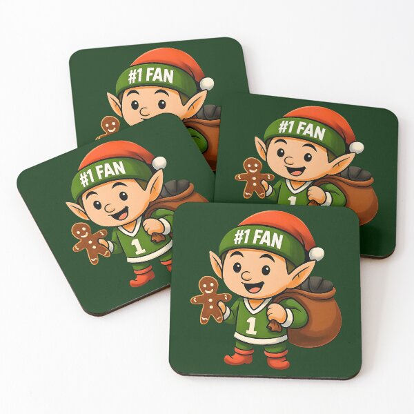 Item preview, One Little Elf - Hockey Fan Number  designed and sold by aylastyle.