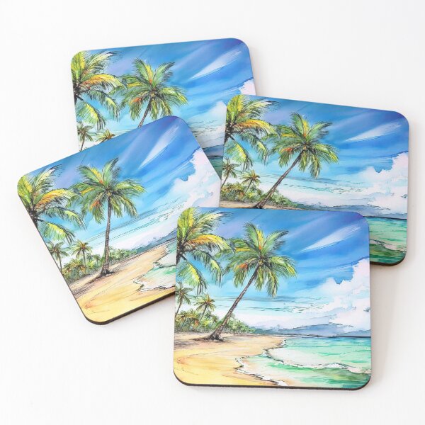 Item preview, Hawaiian Beach Cove designed and sold by J Marielle Designs.