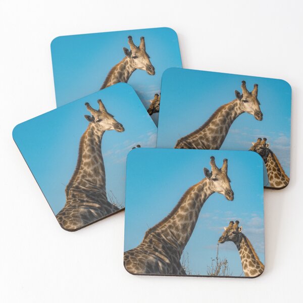 Item preview, Grace in the Sky — Two Giraffes under the African Light designed and sold by DavideAntoniani.