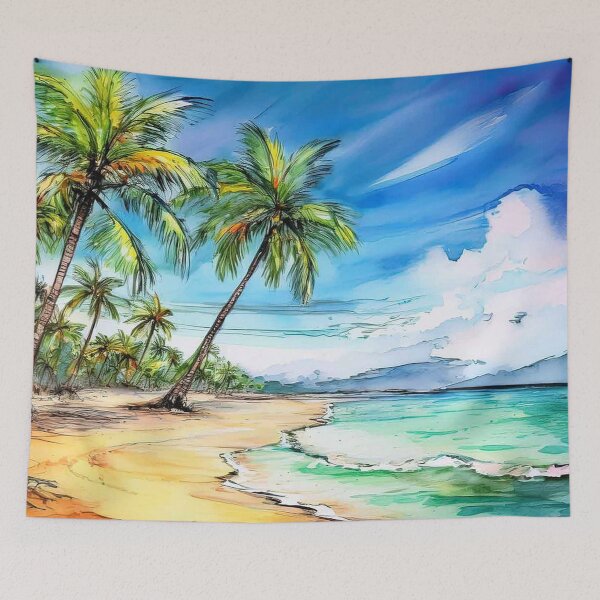 Item preview, Hawaiian Beach Cove designed and sold by J Marielle Designs.