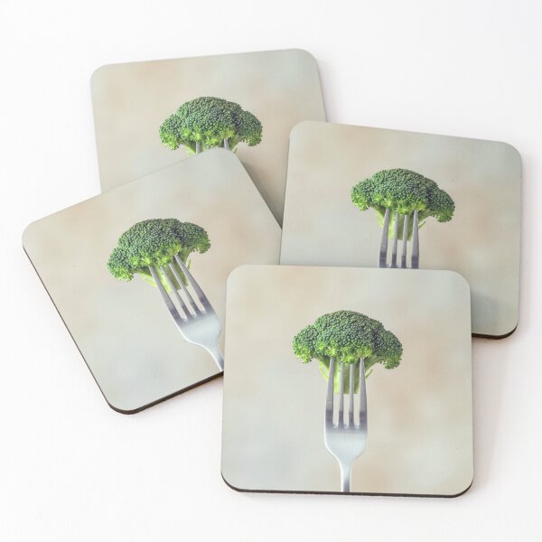 Item preview, Broccoli Floret On a Fork designed and sold by Maria Dryfhout.
