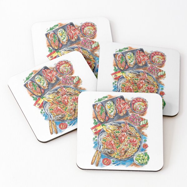Item preview, Taste of Europe in Watercolor. Spain. designed and sold by Shevi.