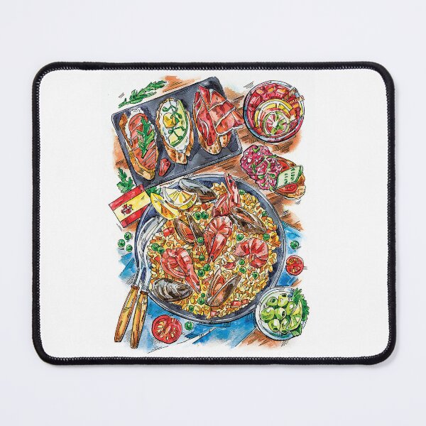 Item preview, Taste of Europe in Watercolor. Spain. designed and sold by Shevi.