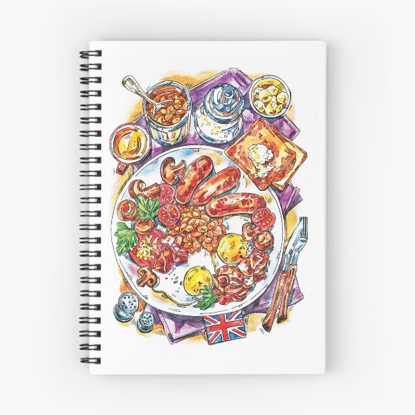 Item preview, Taste of Europe in Watercolor. UK. designed and sold by Shevi.