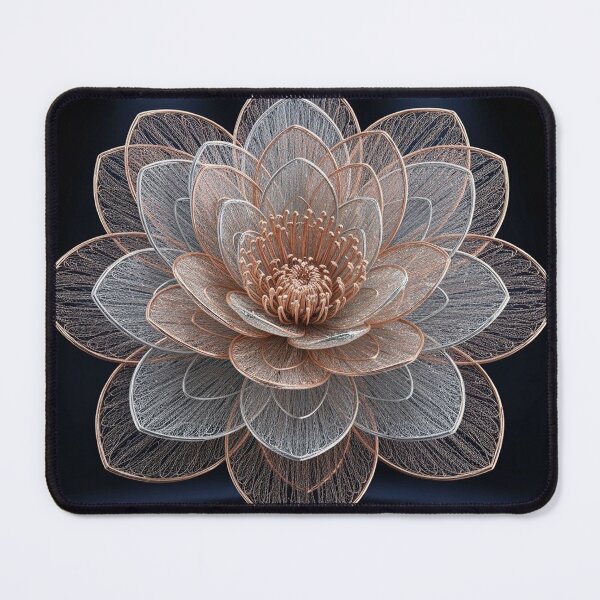 Item preview, Rose Gold Wire Flower designed and sold by IvaRenee.