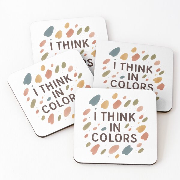 Item preview, I Think in Colors — Neurodiversity Pride designed and sold by Ordinarytees.