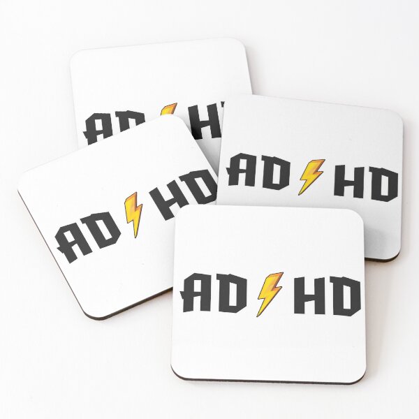Item preview, ADHD Lightning Bolt T-Shirt | Funny Neurodivergent Gift | Hat|ADHD Awareness Apparel & Merch for Men, Women, Mugs & Accessories designed and sold by Print-cess.