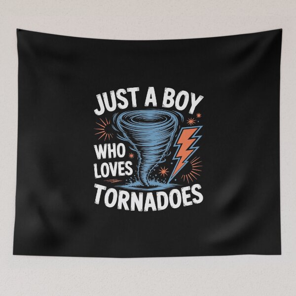 Item preview, Just a Boy Who Loves Tornadoes designed and sold by jkrphoto.