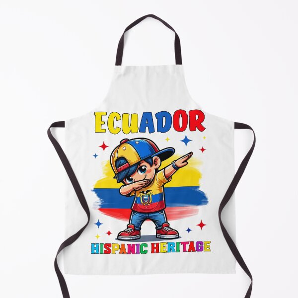 Item preview, Hispanic Heritage Month Ecuador Flag Dab Kid for Kids designed and sold by NUMAcreations.