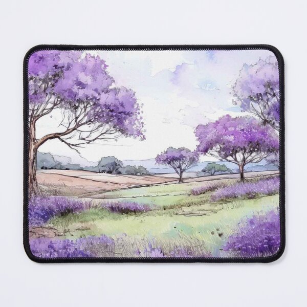Artikelvorschau, Maui Jacaranda-Wiese entworfen und verkauft von J Marielle Designs.