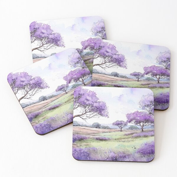 Item preview, Maui Jacaranda Meadow designed and sold by J Marielle Designs.