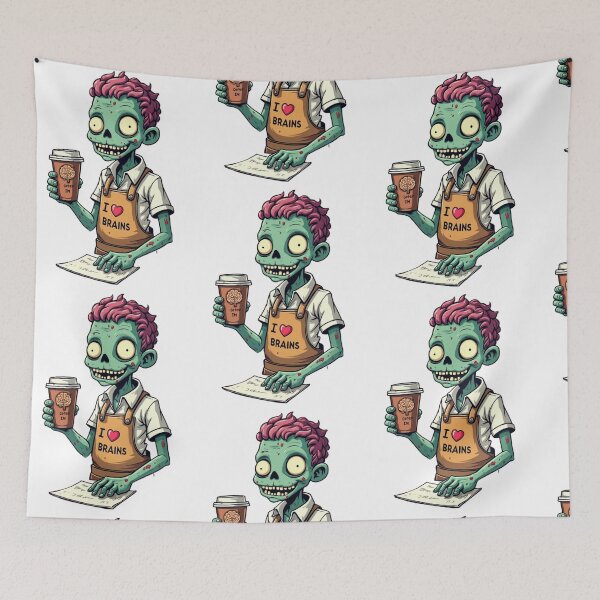 Item preview, Zombie Barista designed and sold by HorizonStores.