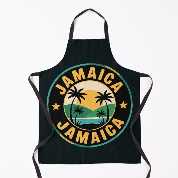 Item preview, Jamaica Illustration Travel Art Badge designed and sold by KrisSidDesigns.