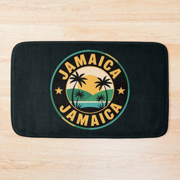 Item preview, Jamaica Illustration Travel Art Badge designed and sold by KrisSidDesigns.