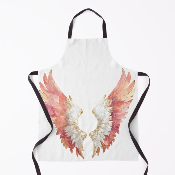Item preview, Golden Rose Angel Wings Watercolor Art designed and sold by Anastasiia Yurevych.