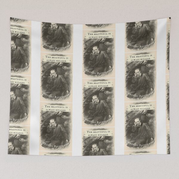 Item preview,  Charles Baudelaire Quote The Beautiful Is Always Bizarre. designed and sold by alion-manne.