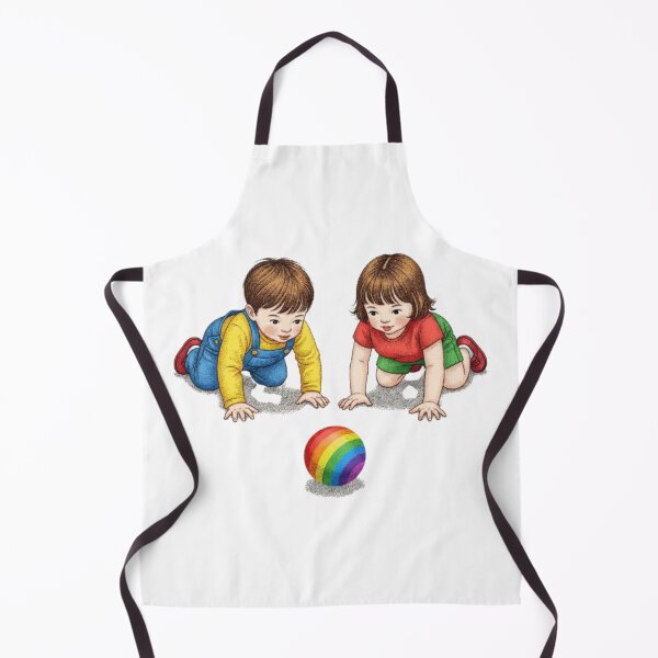 Item preview, Children playing with a ball designed and sold by PP&RAINBOW SHOP.