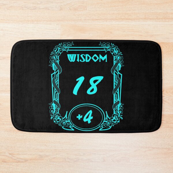 Item preview, Wisdom Stat designed and sold by blazekwitheez.