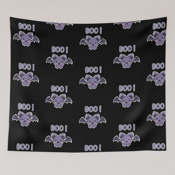 Item preview, Bat, Boo, Halloween, Cozy Bat, Cute Bat, Spooky Bat,  designed and sold by SaSzArt.