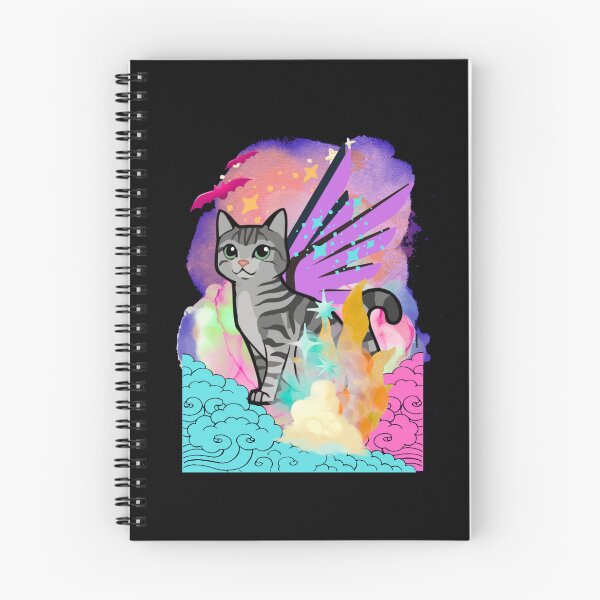 Item preview, Magical Cat with wings designed and sold by artbyomega.