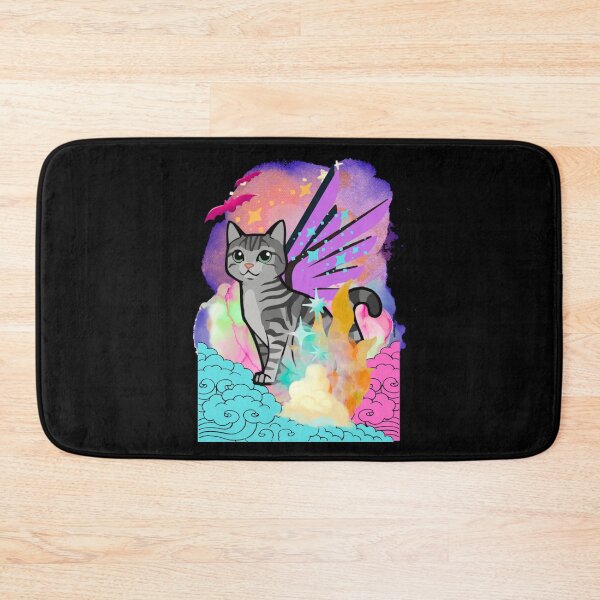 Item preview, Magical Cat with wings designed and sold by artbyomega.