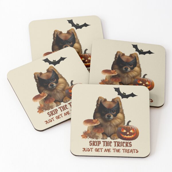 Item preview, SKIP THE TRICKS - Just get me the treats designed and sold by Pawethic Prints Studio.