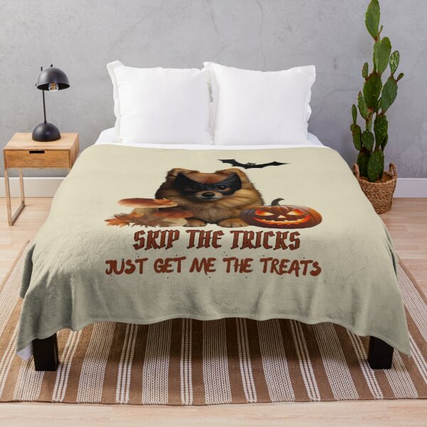 Item preview, SKIP THE TRICKS - Just get me the treats designed and sold by Pawethic Prints Studio.