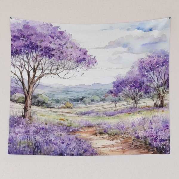 Item preview, Ulupalakua Jacaranda Trees designed and sold by J Marielle Designs.