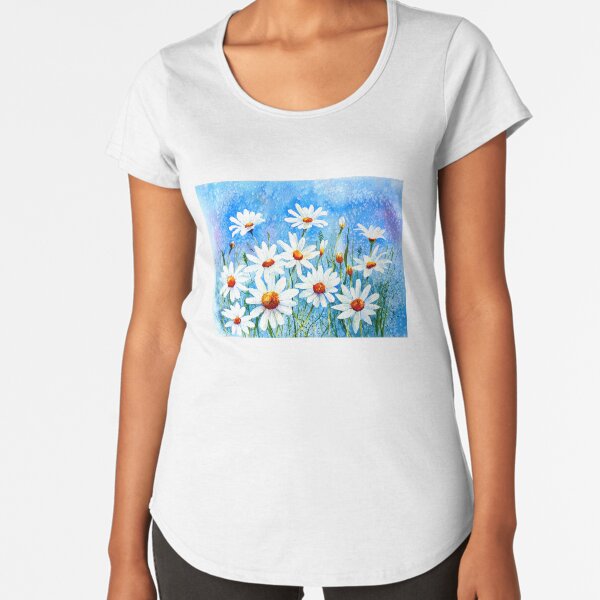 Daisies Premium Scoop T-Shirt