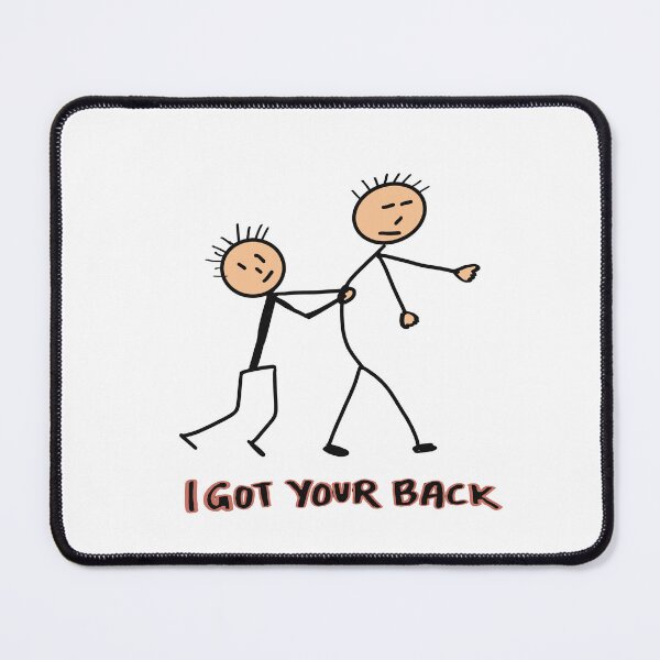 Item preview, Funny Friendship Pun – I Got Your Back Design designed and sold by Popstudio85.