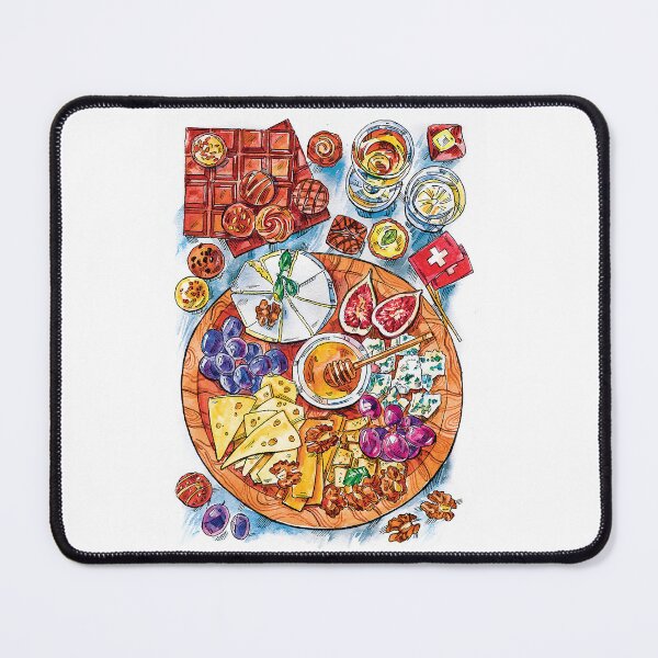 Item preview, Taste of Europe in Watercolor. Switzerland. designed and sold by Shevi.