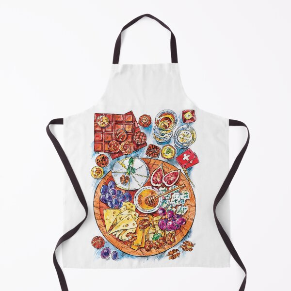 Item preview, Taste of Europe in Watercolor. Switzerland. designed and sold by Shevi.