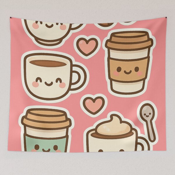 Item preview, Coffee sticker pack  designed and sold by Iail Ioa.