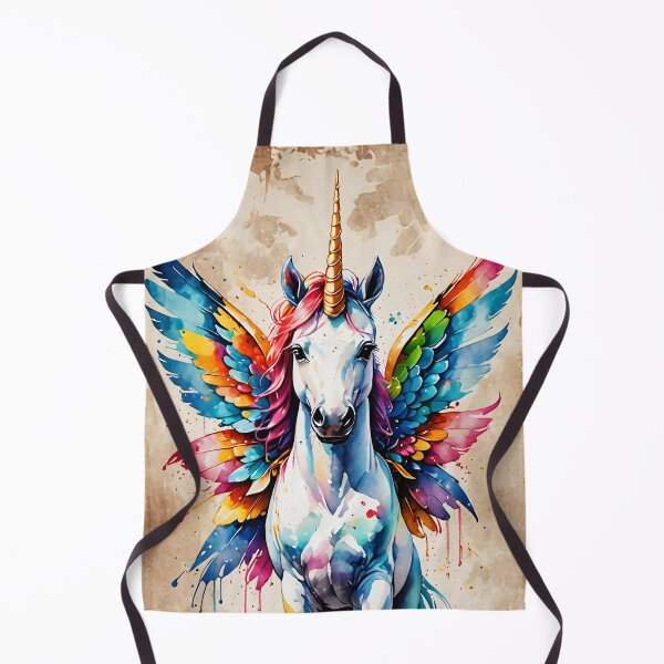 Item preview, Unicorn with Colourful Fairy Wings, Ai Generated Art  designed and sold by ACC .