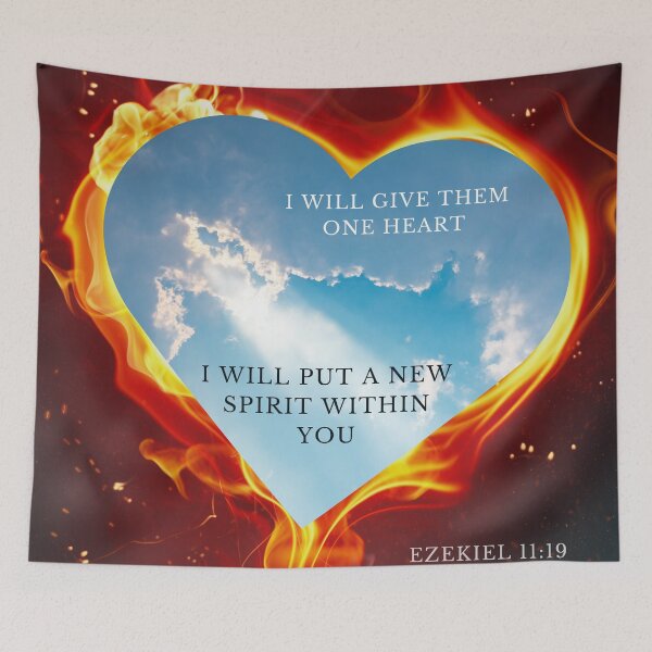 Item preview, Ezekiel 11:19 designed and sold by Undonemadenew.