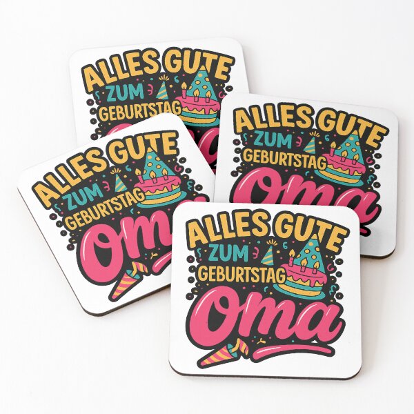 Item preview, Alles Gute Zum Geburtstag Oma Celebration Graphic designed and sold by Wanto00.