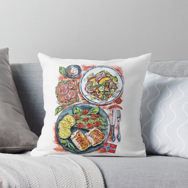 Item preview, Taste of Europe in Watercolor. Norway. designed and sold by Shevi.