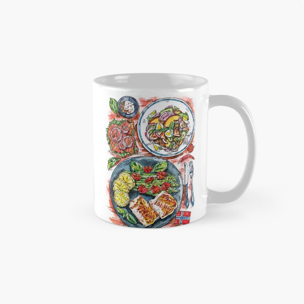 Item preview, Taste of Europe in Watercolor. Norway. designed and sold by Shevi.
