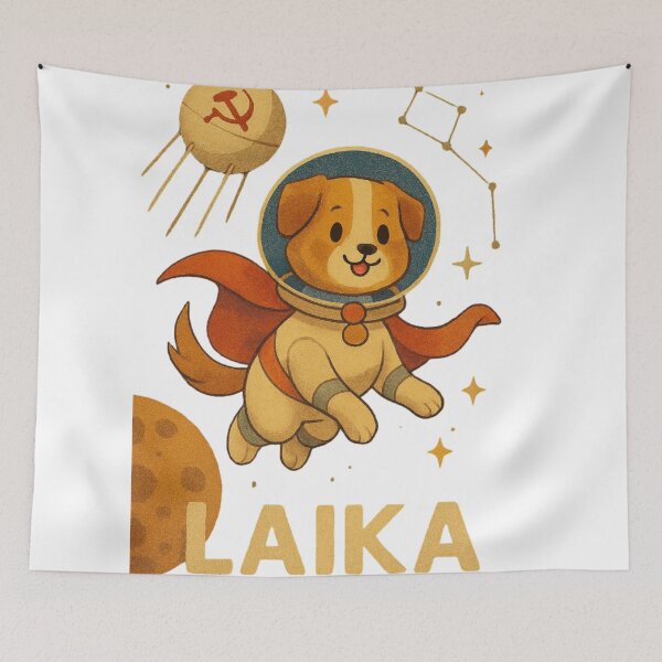 Item preview, Laika: The Heroic Space Dog designed and sold by panchoflex.