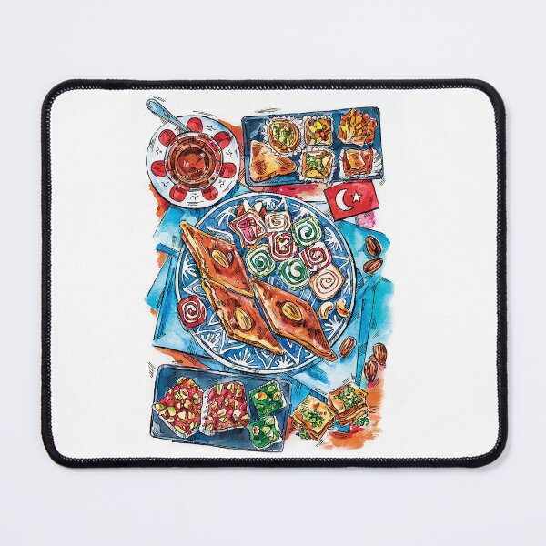 Item preview, Taste of Europe in Watercolor. Türkiye. designed and sold by Shevi.